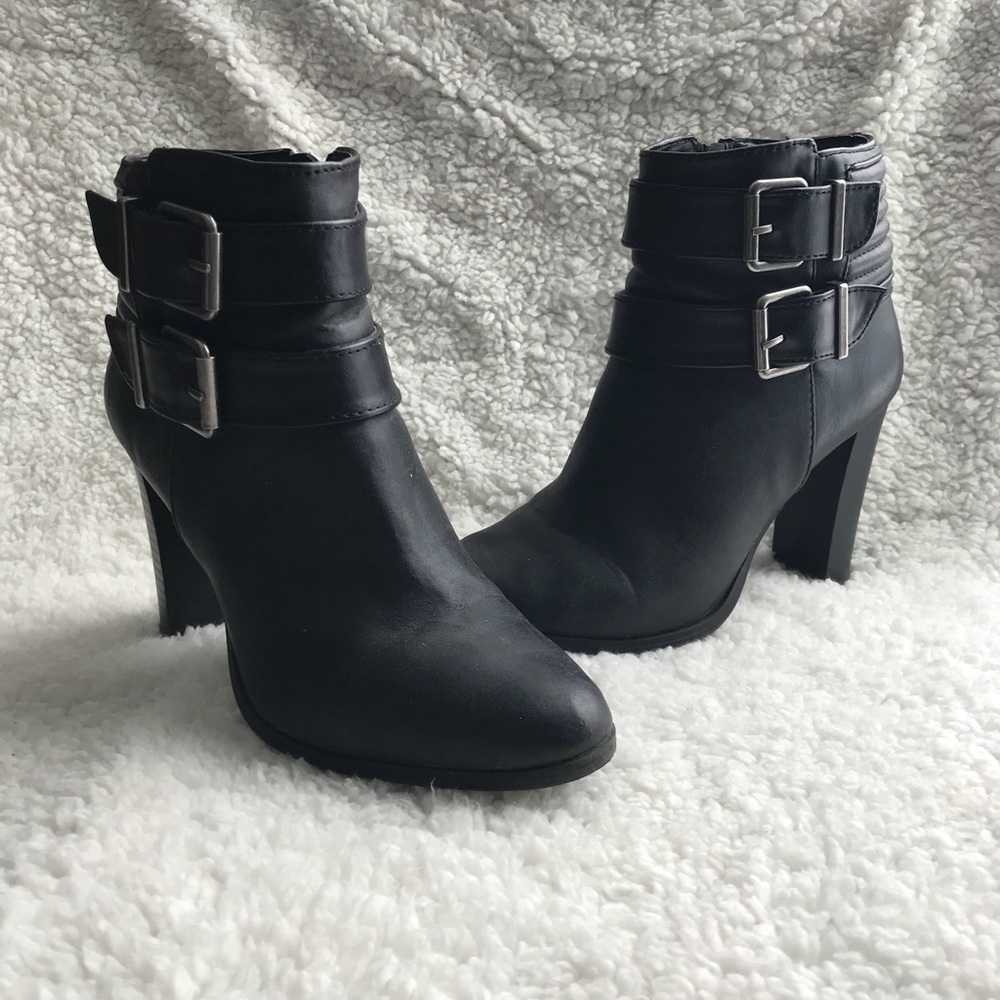 Express Leather Booties